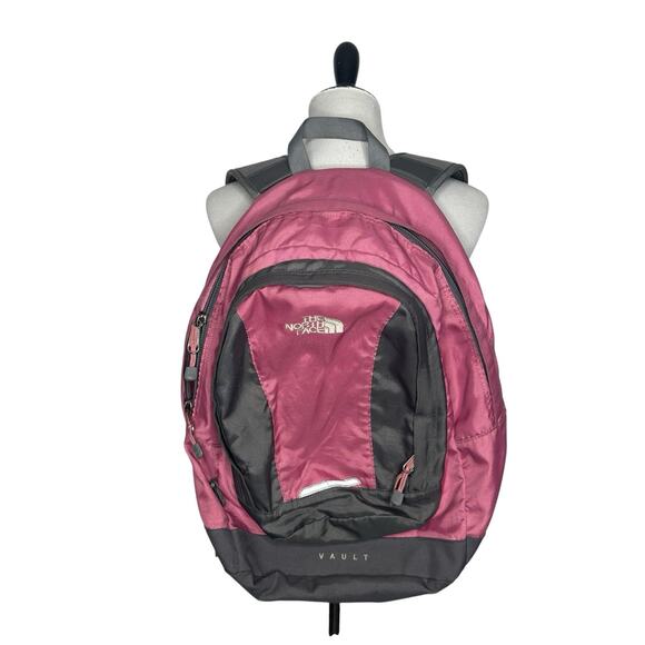 The North Face Other - the north face vault backpack pink laptop sleeve hiking school travel light